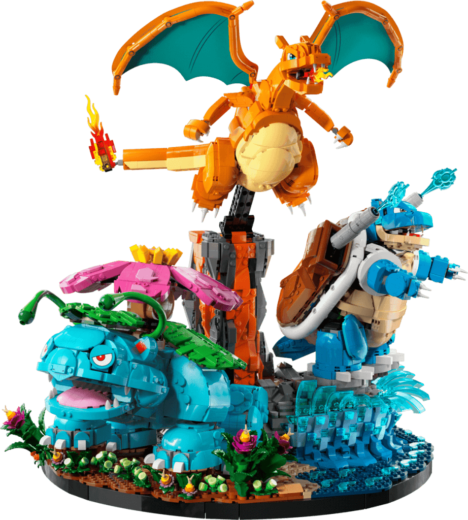 lego® Venusaur, Charizard en Blastoise 72153